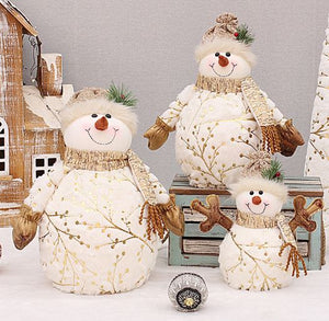 NJ - Christmas Cloth Snowman
