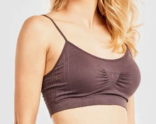 Load image into Gallery viewer, MVB - Women&#39;s Seamless Sports Bra - Black, Grey, Blue, Rose, Tan, Pink