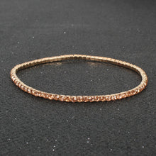 Load image into Gallery viewer, NJ - Rhinestone Elastic Stretch Bracelet - AB Multi, Green, Blue, Purple, Silver, Gold