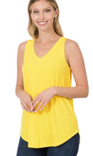 Load image into Gallery viewer, ZEN - V-Neck Sleeveless Top - (Grey, Yellow, Olive, Ash Mocha)