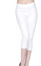 Load image into Gallery viewer, LD - Capri Jeggings One Size (White or Black)